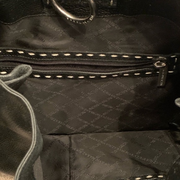 πHOST PICKπ BCBG Black Shoulder Purse - Picture 4 of 4